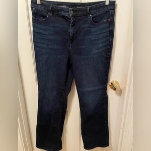 Talbots - Barely boot cut jeans.